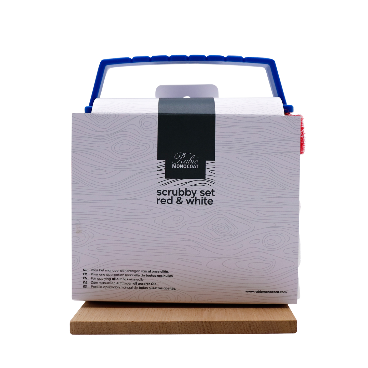 Scrubby-sett Rød og Hvit